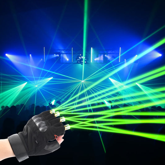 Bright LED Party Gloves - Luxicro
