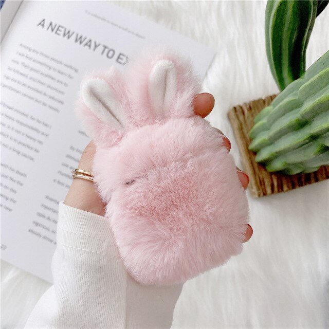 Adorable Bunny Soft AirPods Cover - Luxicro