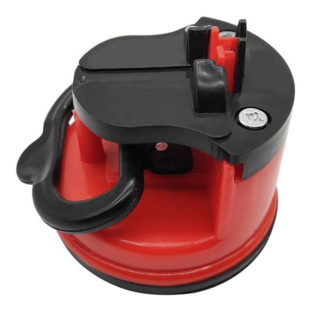 Compact Kitchen Knife Sharpener with Secure Hold Base
