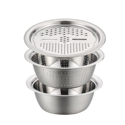 Space Saving 3 in 1 Kitchen Food Chopper
