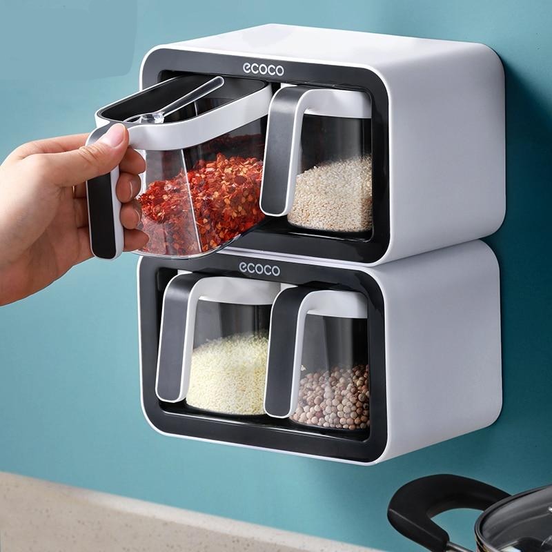 Compact Kitchen Spice Shelf Holder - Luxicro