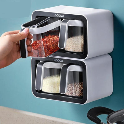 Compact Kitchen Spice Shelf Holder - Luxicro