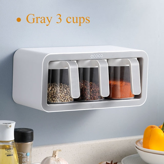 Compact Kitchen Spice Shelf Holder