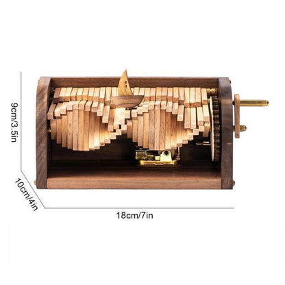 Unique Wooden Music Box Jigsaw Puzzle Set