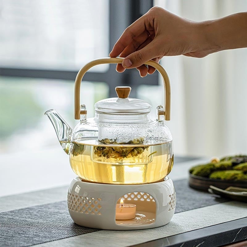 Portable Mini Ceramic Tea Light Holder - Luxicro