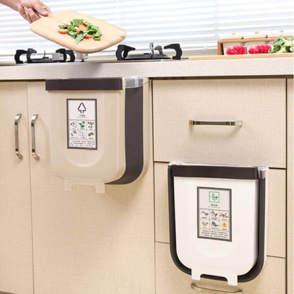Small Slim Kitchen Waste Can - Luxicro
