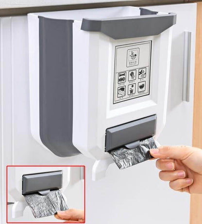 Small Slim Kitchen Waste Can