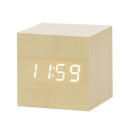 Smart LED Digital Alarm Clock with USB Charging
