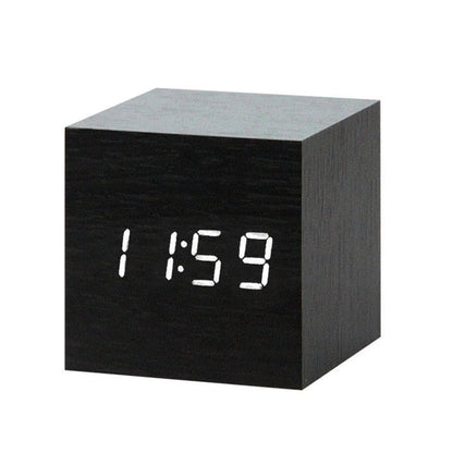 Smart LED Digital Alarm Clock with USB Charging