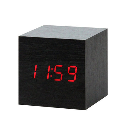 Smart LED Digital Alarm Clock with USB Charging