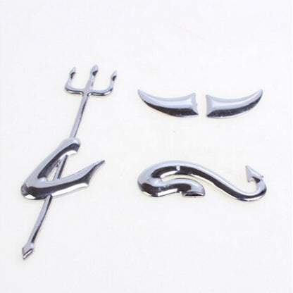 Fun Vehicle Devil Horns Car Decal