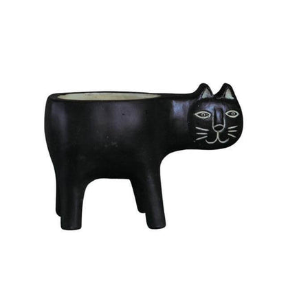 Cute Ceramic Cat Planter Pot