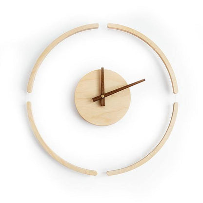 Elegant Round Glass Wall Clock