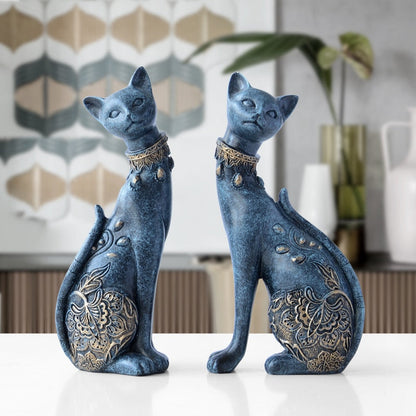 Cute Small Kitty Home Decor Figures - Luxicro