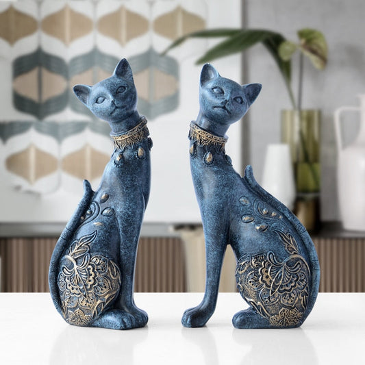 Cute Small Kitty Home Decor Figures - Luxicro