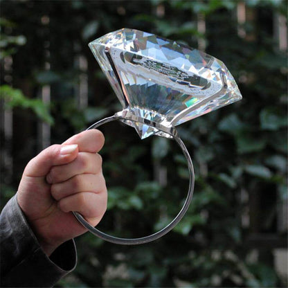 Big Dazzling Crystal Ring - Luxicro