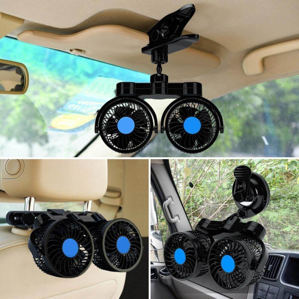 Portable Car Cooling Air Fan - Luxicro