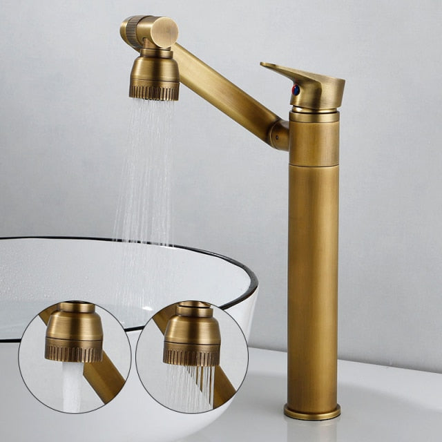 Luxury Rotating Bathroom Sink Faucet