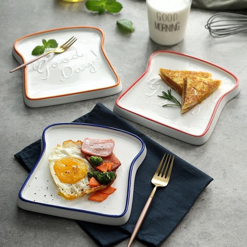 Ceramic Everyday Dinner Plate Set - Luxicro