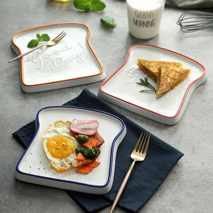 Ceramic Everyday Dinner Plate Set - Luxicro