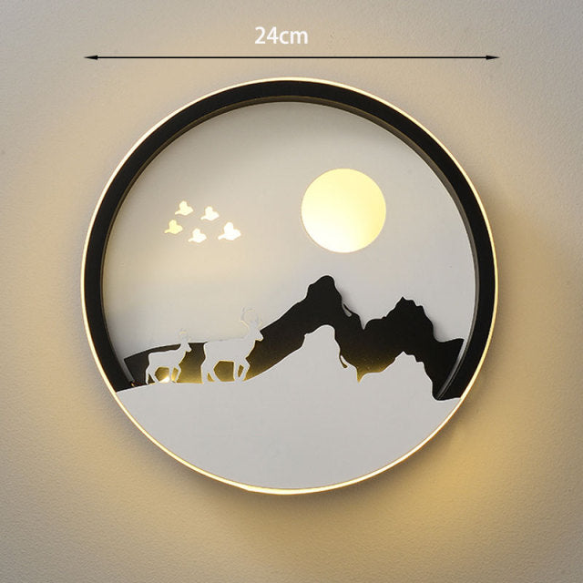 Modern Slim LED Sconce Light