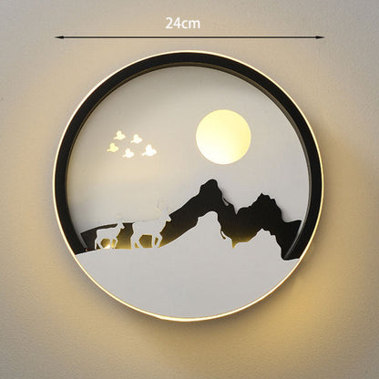 Modern Slim LED Sconce Light