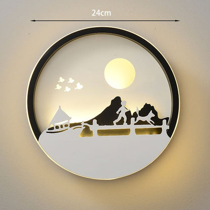 Modern Slim LED Sconce Light