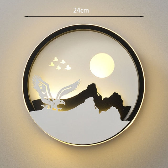 Modern Slim LED Sconce Light