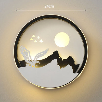 Modern Slim LED Sconce Light