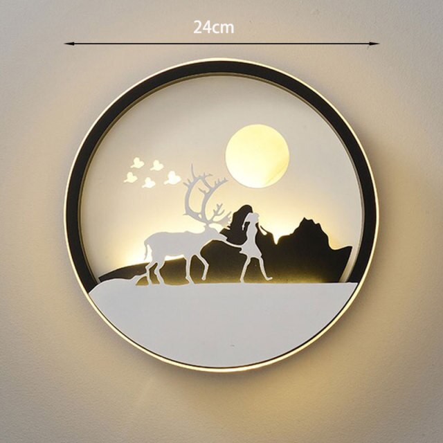 Modern Slim LED Sconce Light