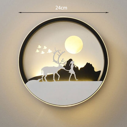 Modern Slim LED Sconce Light