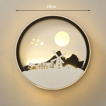 Modern Slim LED Sconce Light