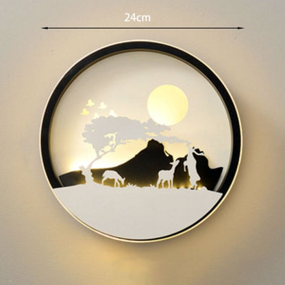 Modern Slim LED Sconce Light