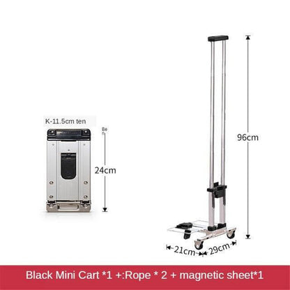 Portable Compact Folding Dolly Cart