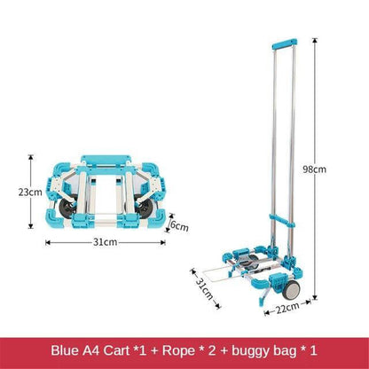 Portable Compact Folding Dolly Cart
