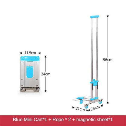 Portable Compact Folding Dolly Cart