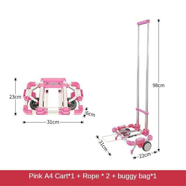 Portable Compact Folding Dolly Cart