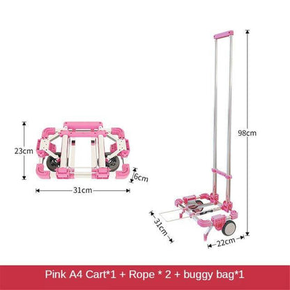 Portable Compact Folding Dolly Cart