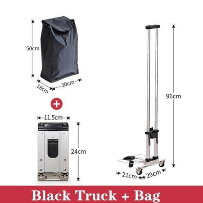 Portable Compact Folding Dolly Cart