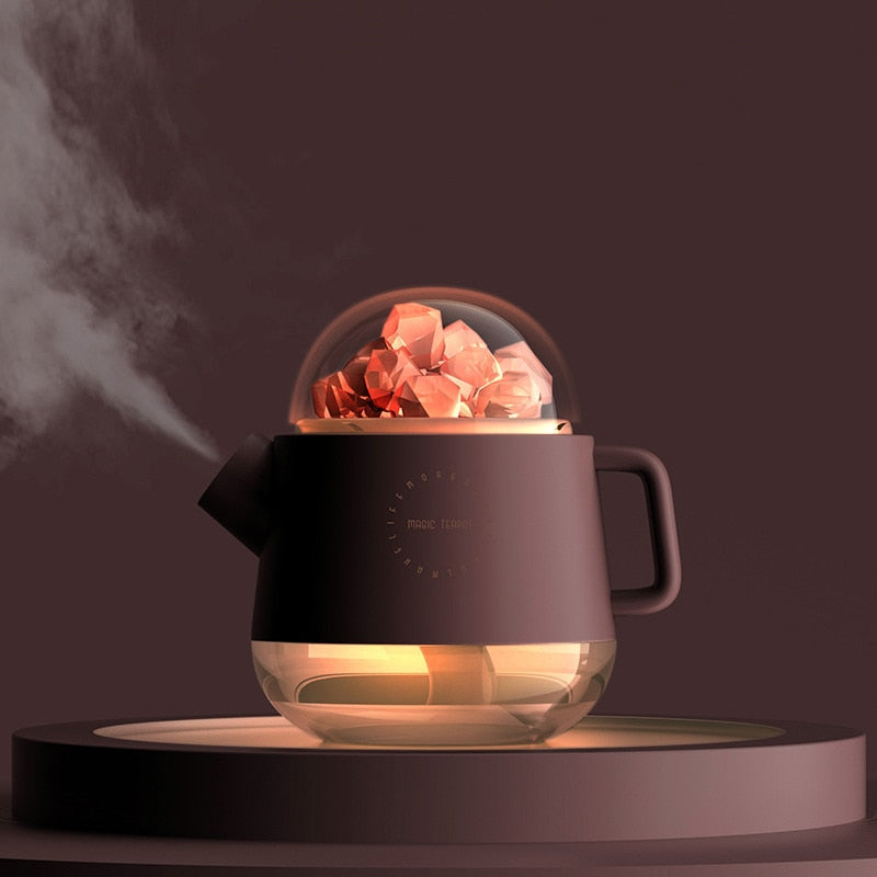 Elegant Teapot Shaped Desk Lamp - Luxicro