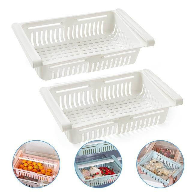 Large Fridge Storage Drawer Organizer