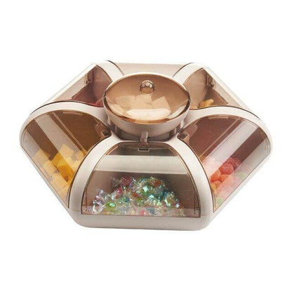 Beautiful Glass Flower Jar Container