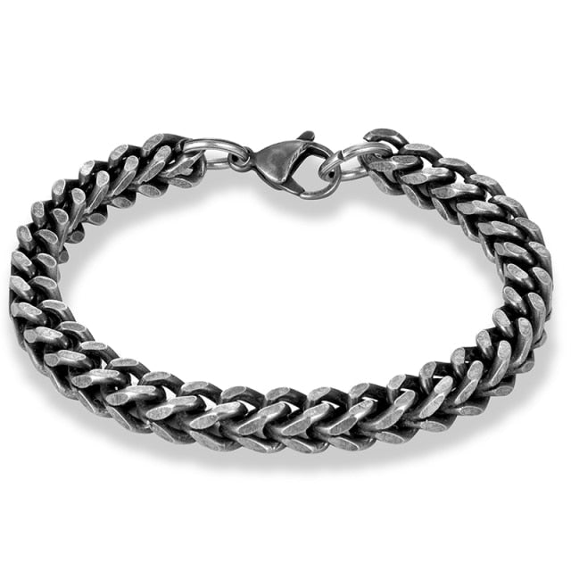 Classic Yellow Gold Chain Bracelet - Luxicro