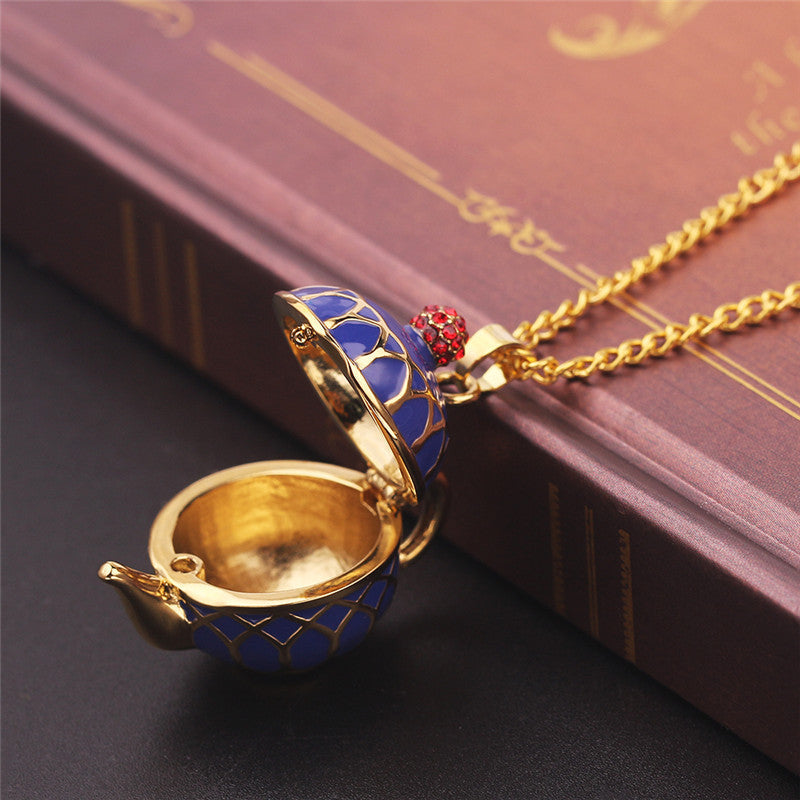 Delicate Tea Cup Charm Necklace