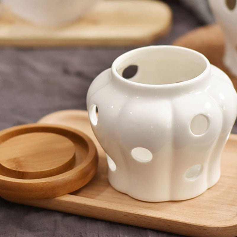 Natural Bamboo Airtight Food Container Jar - Luxicro