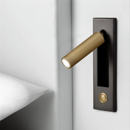 Recessed Modern Push Button Wall Lights