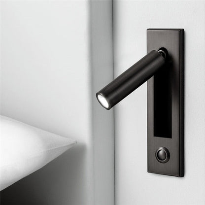 Recessed Modern Push Button Wall Lights