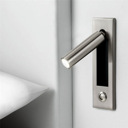 Recessed Modern Push Button Wall Lights