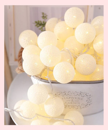 Warm White Twinkling String Lamp