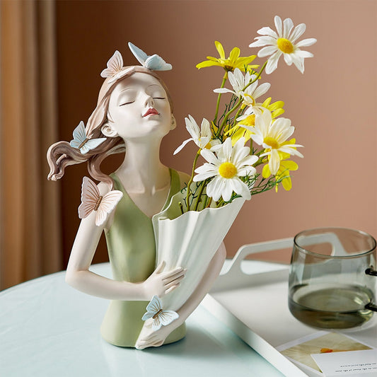 Beautiful Flower Ceramic Vase - Luxicro